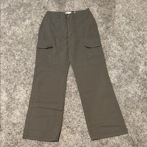 Zara Khaki Cargo Pants